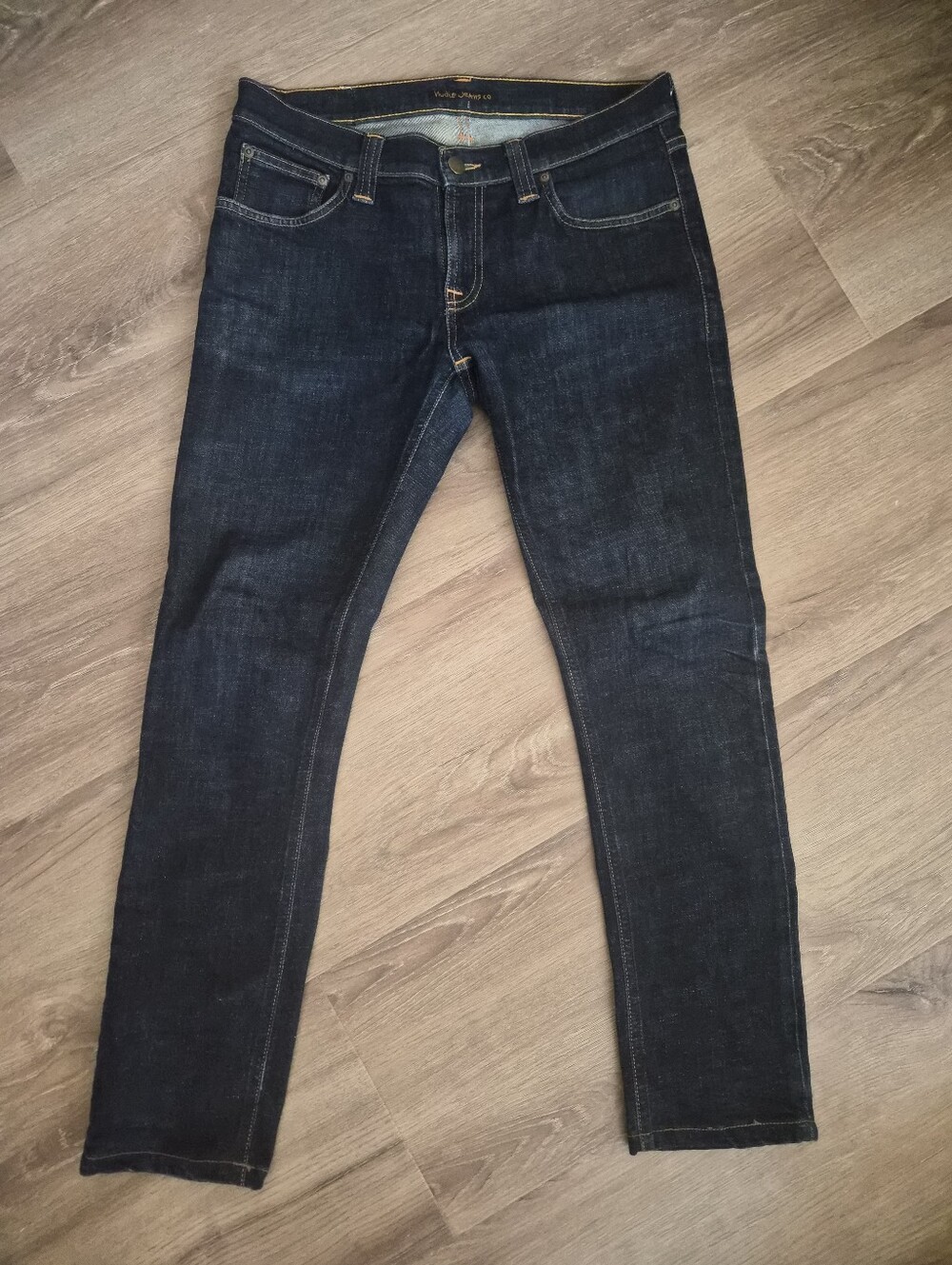 Nudie Men's Dark Blue Fit Jeans 31x30